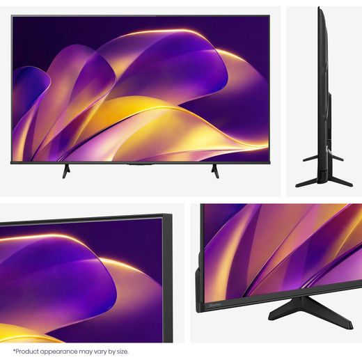 Hisense 65" 4K Ultra HD DLED Smart Freely TV - close up detail shot