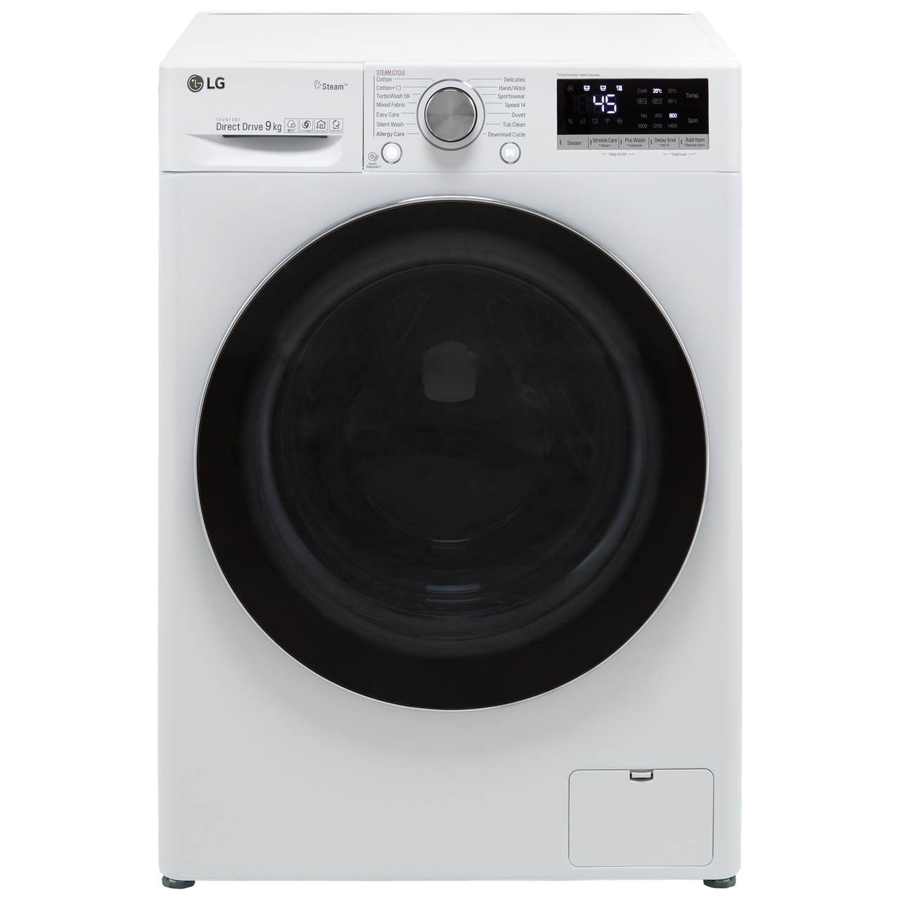 LG V7 F4V709WTS Wifi Connected 9Kg Washing Machine with 1400 rpm Review