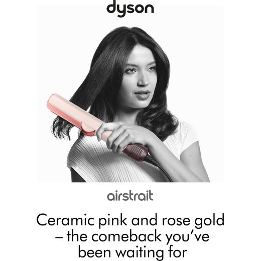 Dyson 598961-01 Hair Straightener Ceramic Pink / Rose Gold - Annotation - Airstrait
