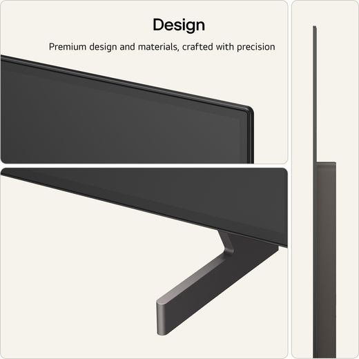 LG AI B6 55" 4K Ultra HD OLED Smart TV - Annotation - design shot 
