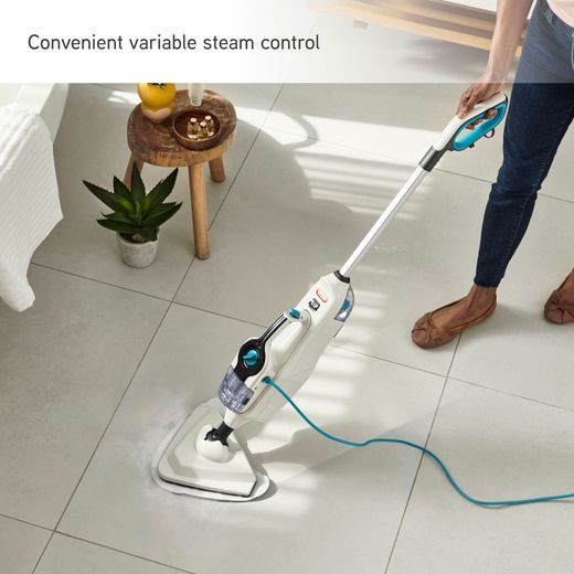Vax Steam Fresh Combi Classic S86-SF-CC Steam Mop with up to 15 Minutes Run Time - Blue / White - Annotation - Steam control shot