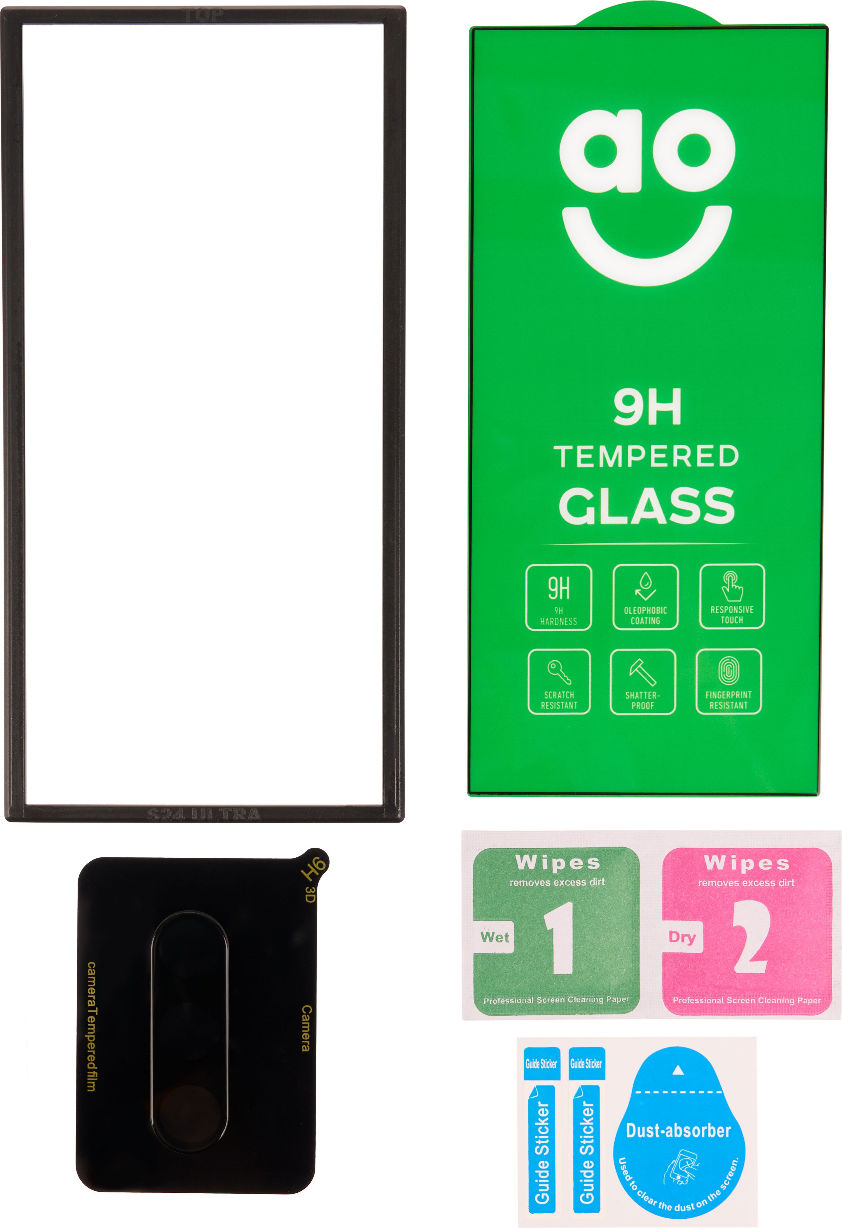 AO Screen Protector for Samsung Galaxy S21 FE, Transparent