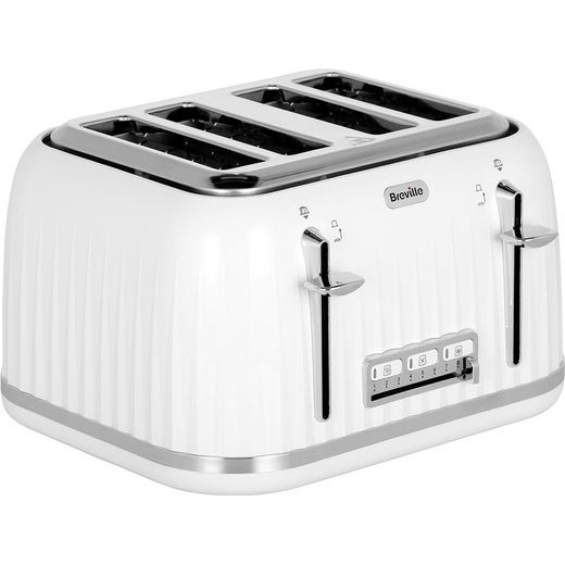 Breville Impressions Collection VTT470 4 Slice Toaster - White