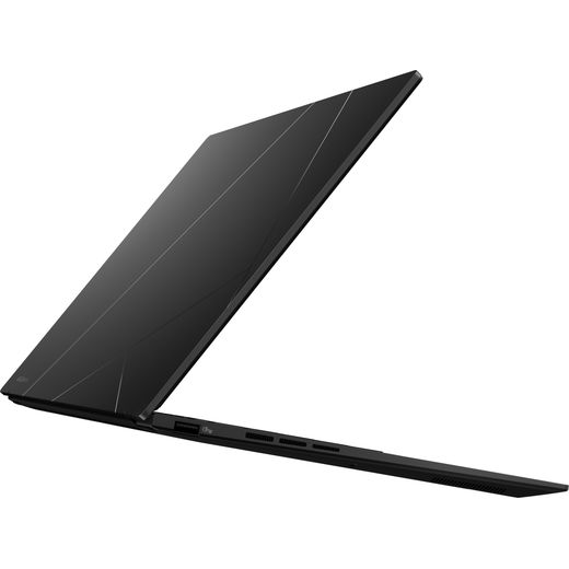 Asus Zenbook 14 OLED 14" Laptop - AMD Ryzen™ AI 7, 1TB SSD, 16 GB RAM - Black - back left perspective shot