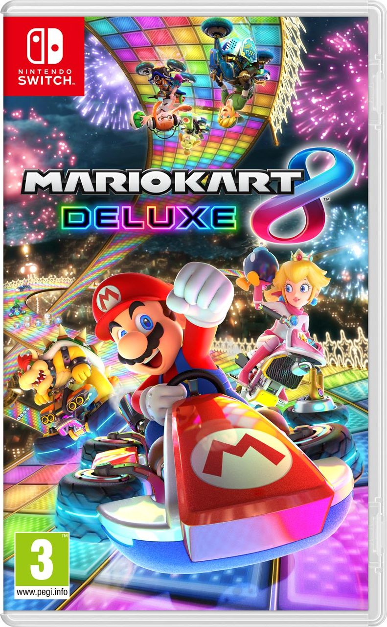 Image of Mario Kart 8 Deluxe for Nintendo Switch, White