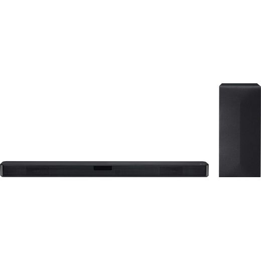 LG SN4 Bluetooth 2.1 Soundbar with Wireless Subwoofer - Black