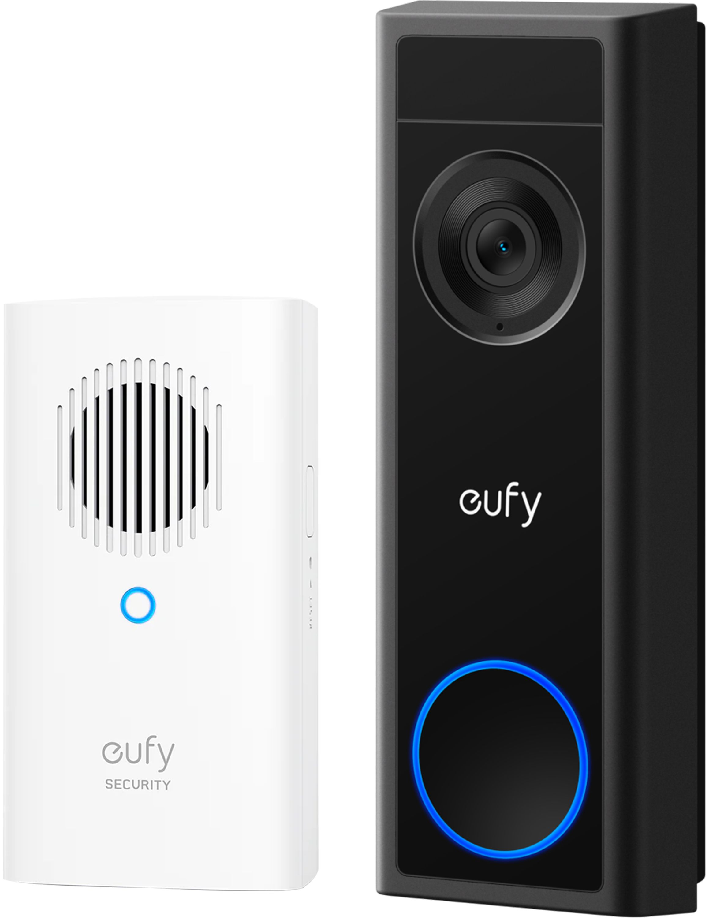 Eufy - C31 - Smart Doorbell - 2K Resolution - Black