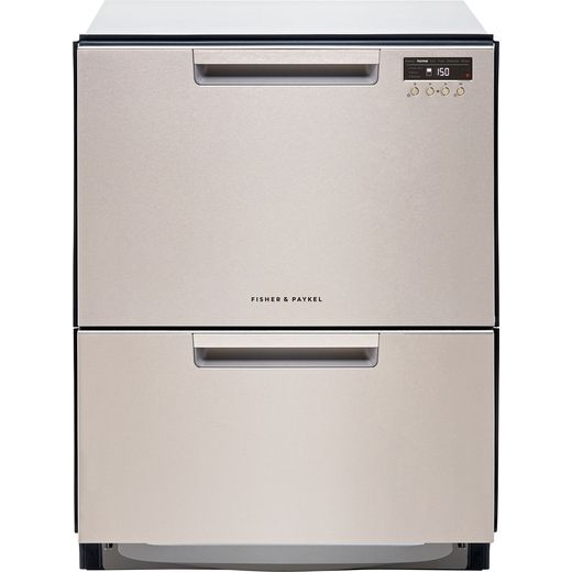 Fisher & Paykel Double DishDrawer™ DD60DCHX9 Built In Standard Dishwasher - Stainless Steel