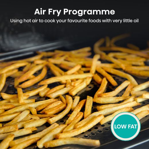 Hisense BI6061HGSUK Built In Electric Single Oven and Gas Hob Pack - Annotation - Air fry programme