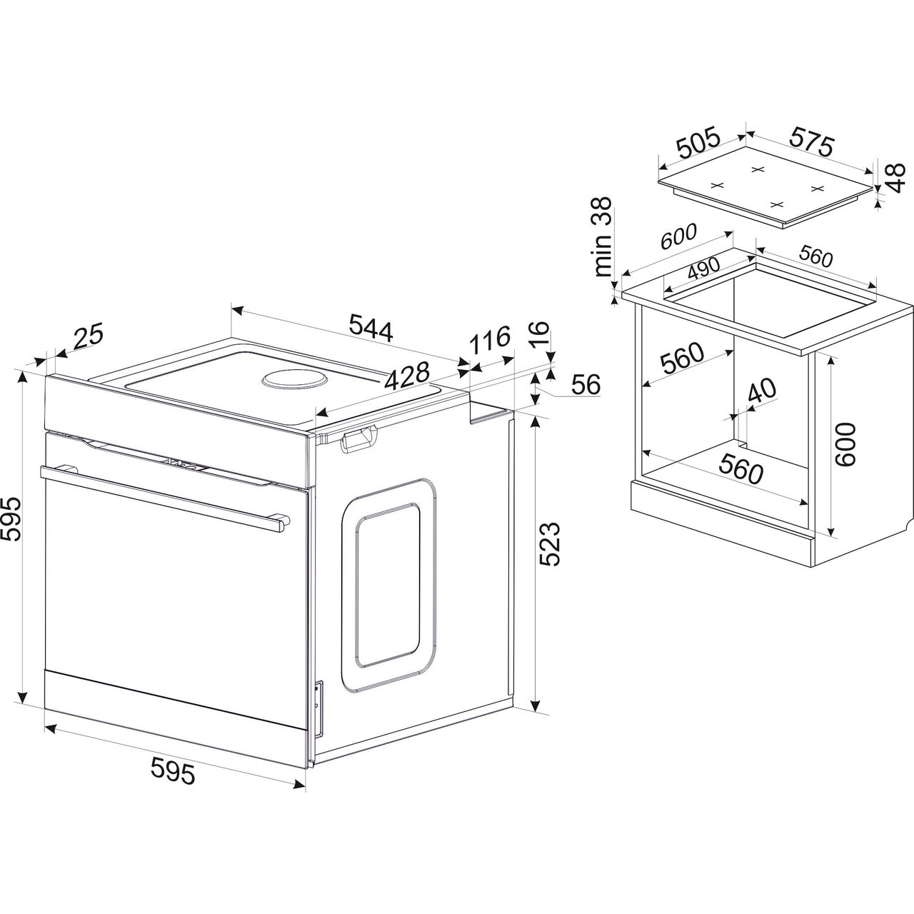Amica EHIX 30.1 Einbau-Herdset für nur 519€ inkl. Versand statt 568,95€