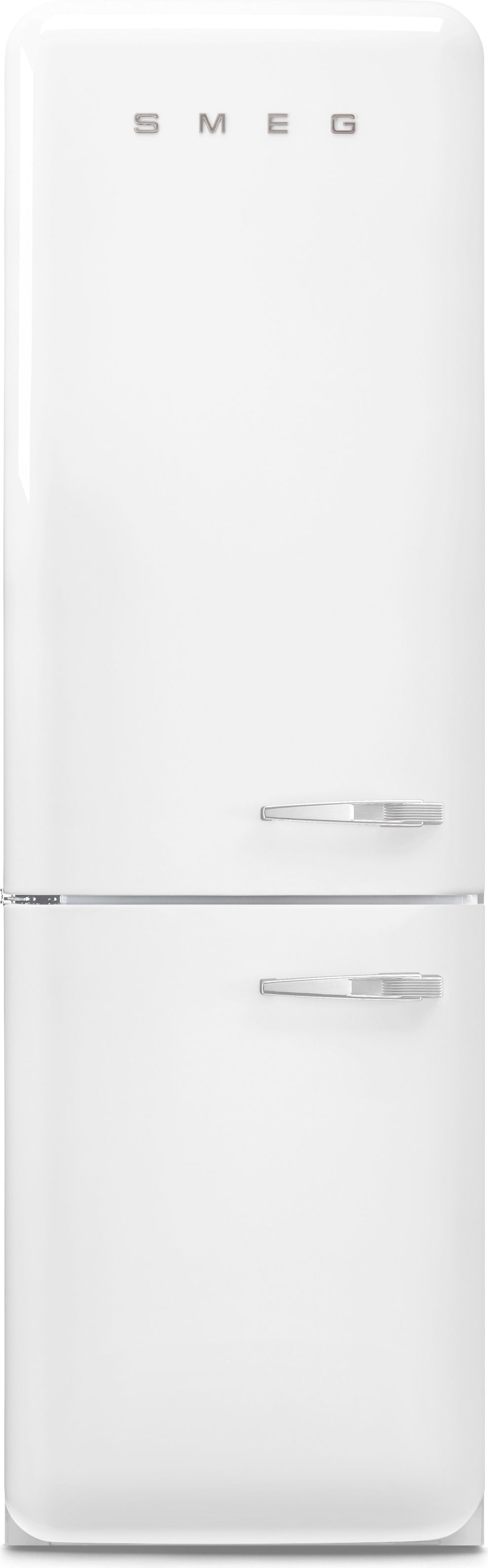 Smeg FAB32LWH6UK Fridge Freezer - White - 197cm Height, 331L Capacity, C Energy Rated