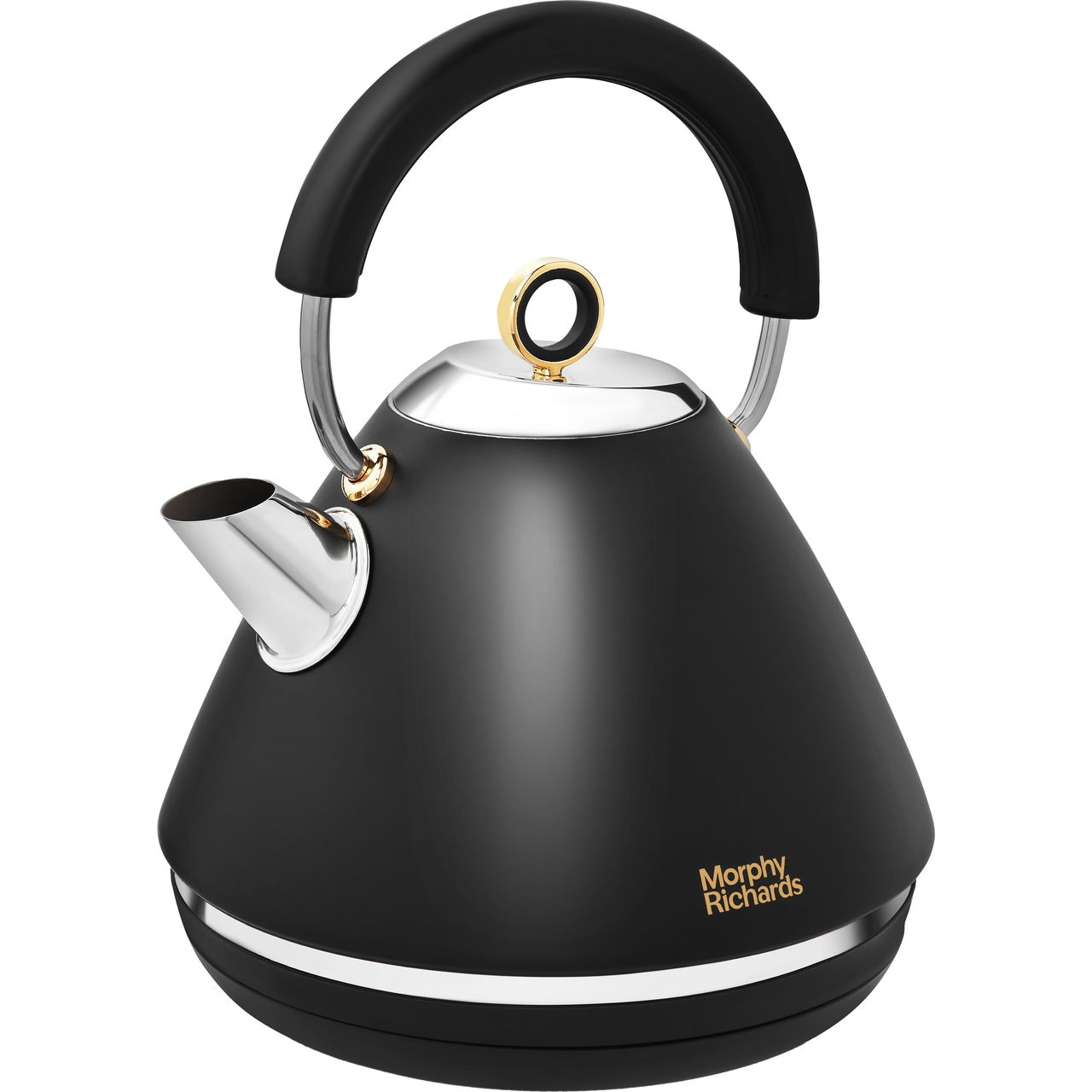 Morphy Richards Accents Pyramid 102047 Kettle - Black