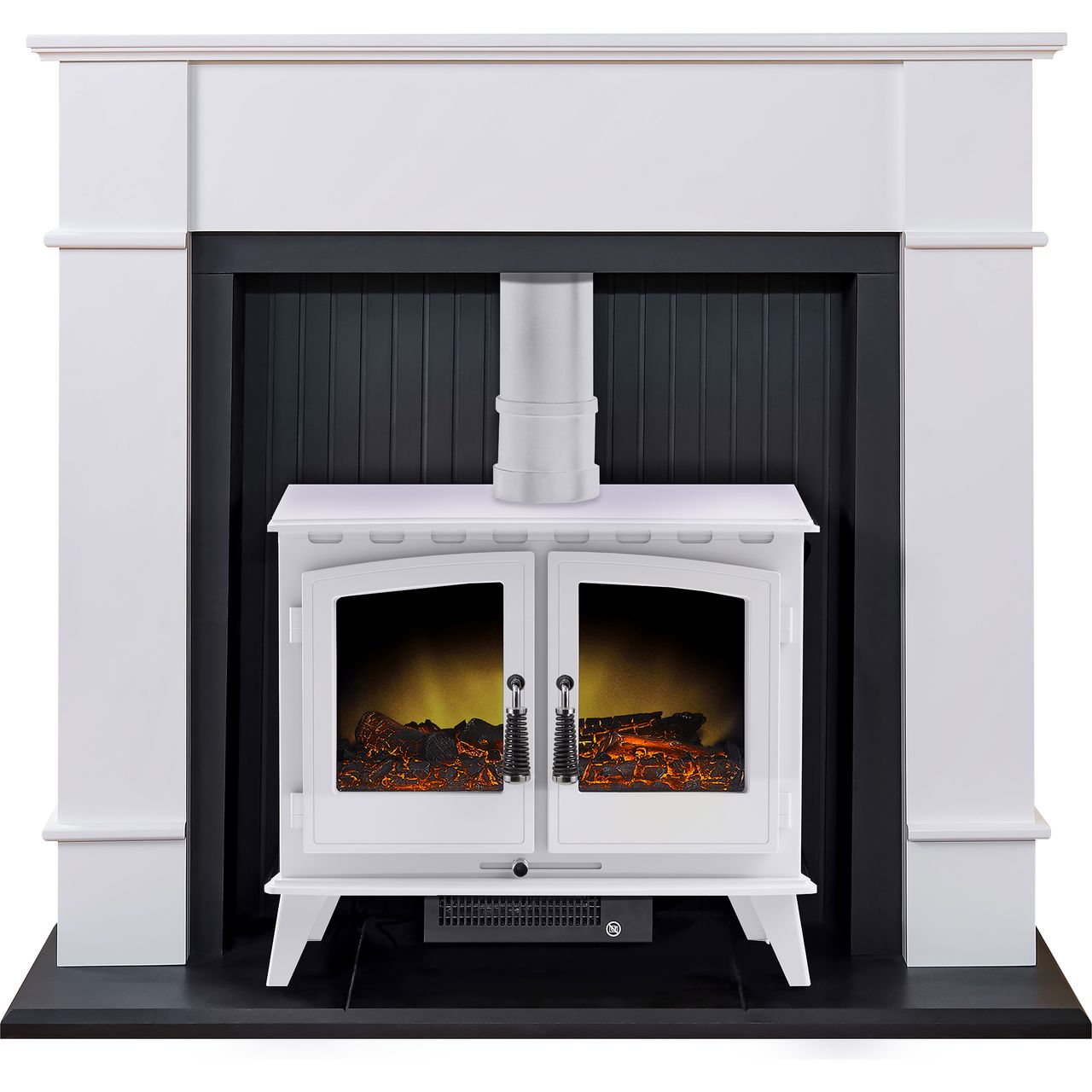 Adam Fires Oxford Suites with Woodhouse Electric Fire 21875 Log Effect Suite And Surround Fireplace Review