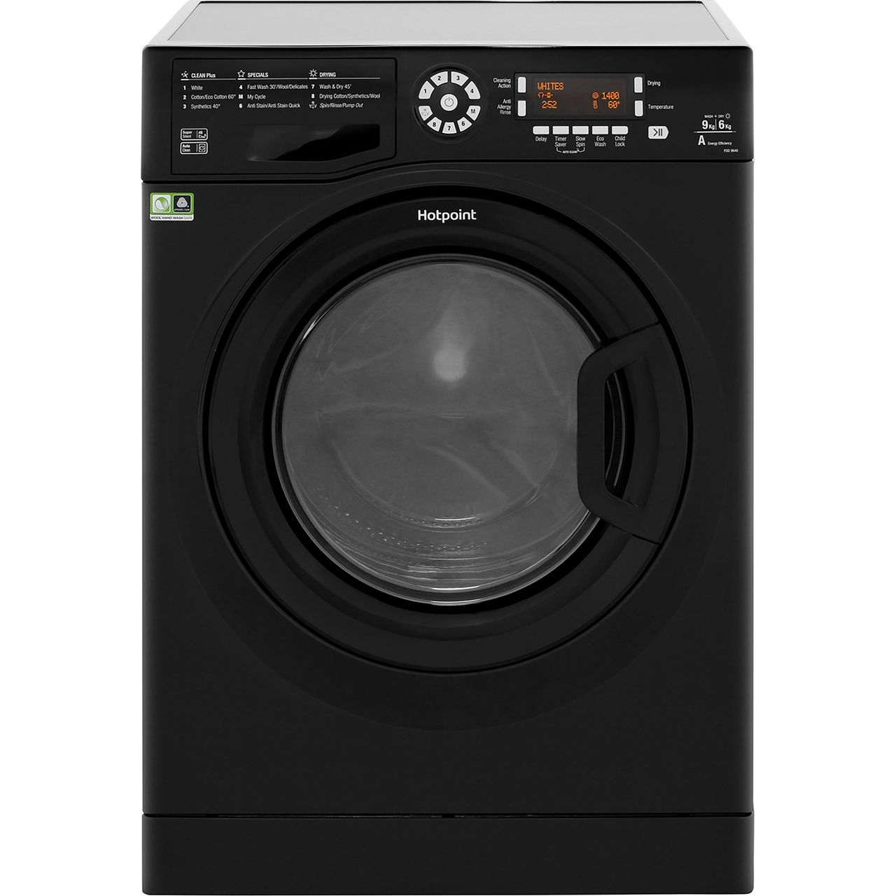 Hotpoint Ultima FDD9640K 9Kg / 6Kg Washer Dryer with 1400 rpm Review