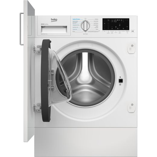 Beko RecycledTub® Integrated 9Kg / 5Kg Washer Dryer - White - Front shot