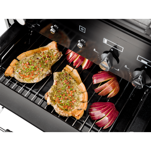 Rangemaster Toledo + TOLP90EIGB/C 90cm Electric Range Cooker with Induction Hob - Black