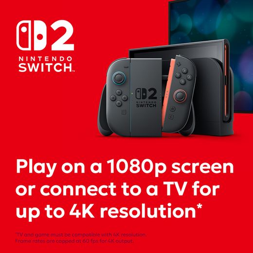 Nintendo Switch 2 256GB - Black - Anotation - Resolution