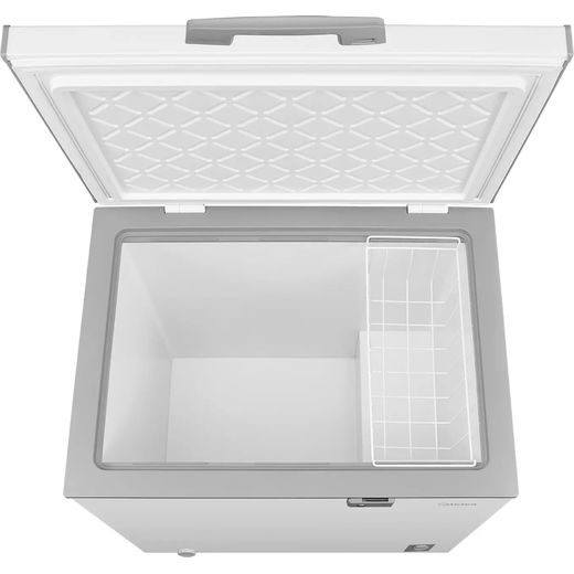 Midea MDRC284FZE01 Chest Freezer - White - Top view shot