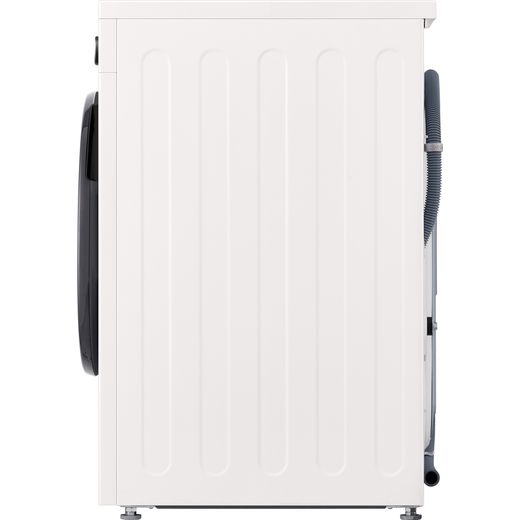 LG X10 Series Direct Drive™ 9Kg / 5Kg Washer Dryer - White - Side shot