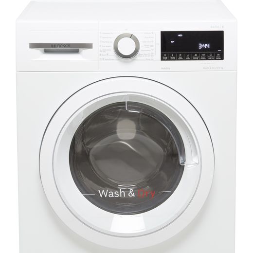 Bosch Series 4 9Kg / 5Kg Washer Dryer - White - Control panel