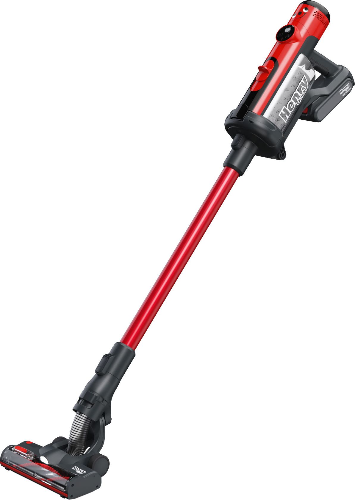 Henry Quick 916177 Cordless Bagged Vacuum Cleaner with up to 70 Minutes Run Time - Red, Red