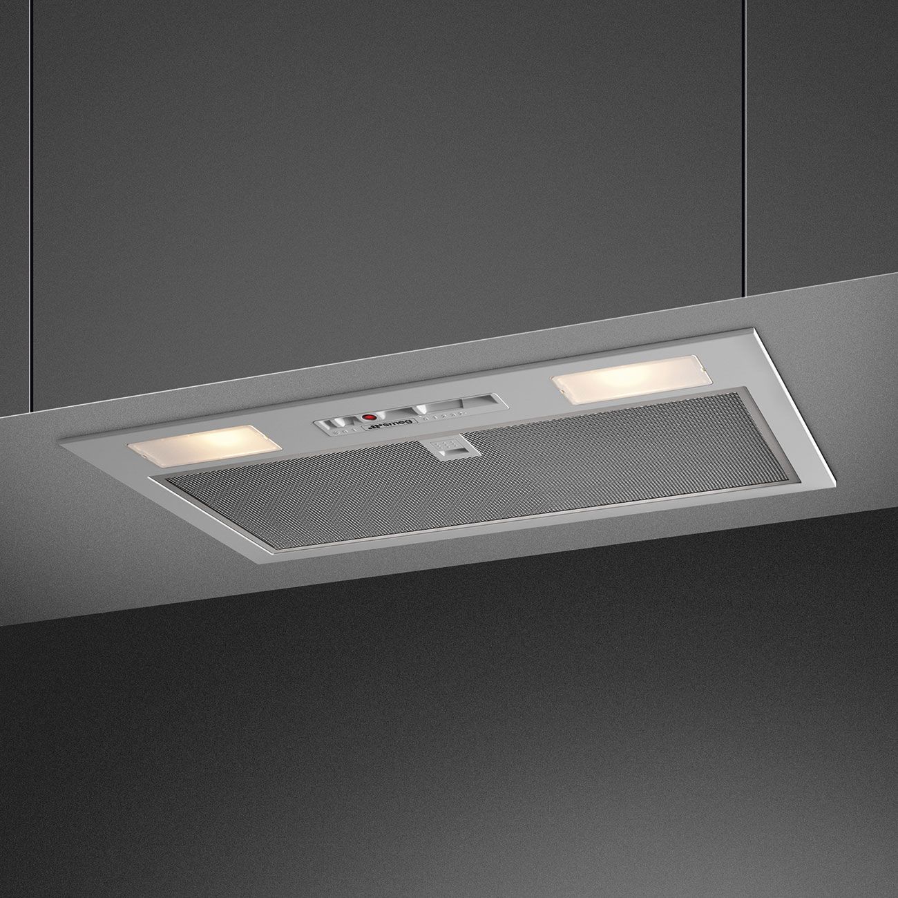 Smeg - Cooker Hood - Built-in - 52cm - Silver