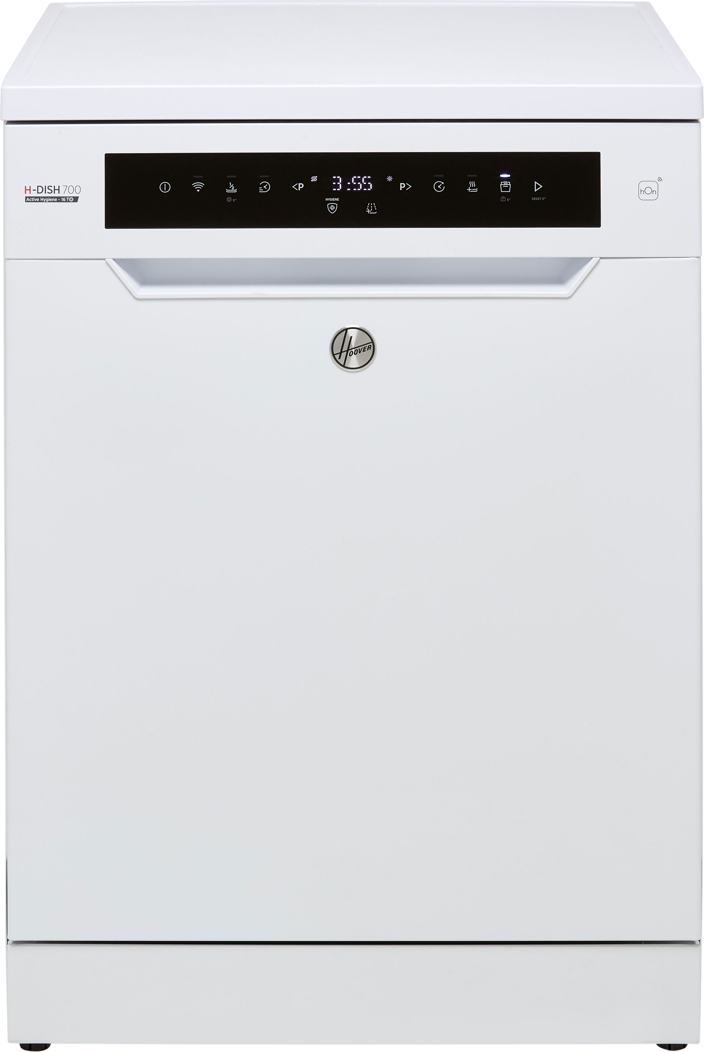 Hoover H-DISH 700 HF6B4S1PW Wifi Connected Full Size Dishwasher - White - B Rated, White