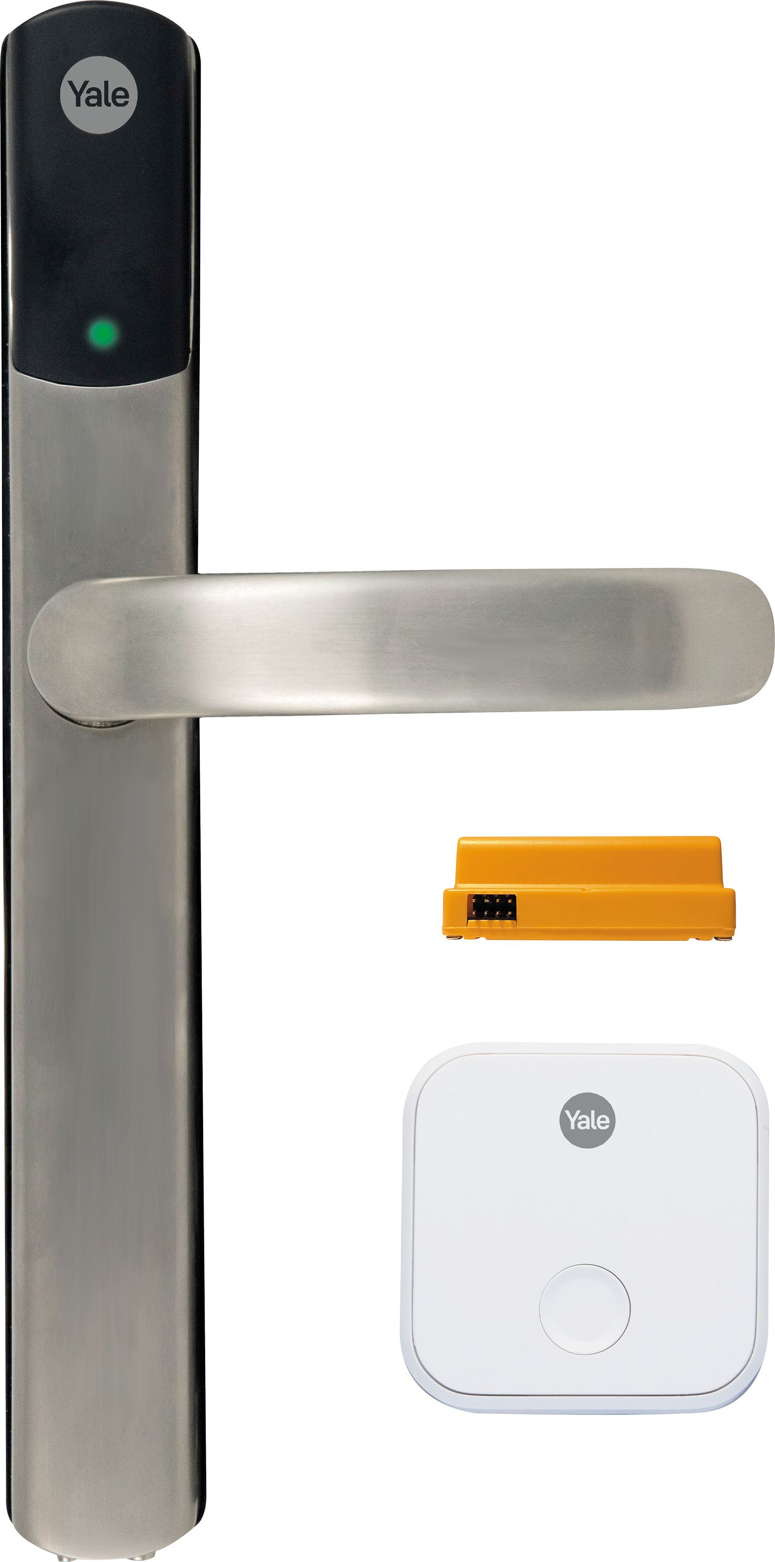 Yale Conexis L2 Smart Door Lock - Nickel, Aluminium