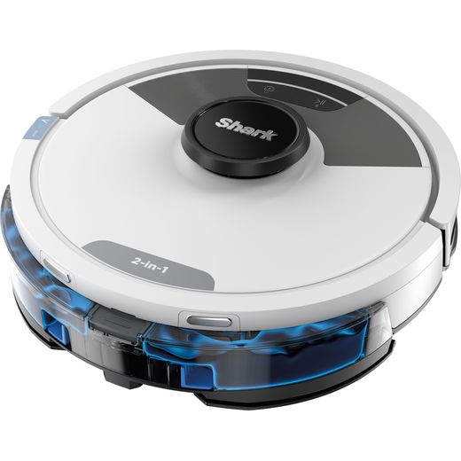 Shark Matrix Plus 2-in-1 Robotic Vacuum Cleaner - Silver - Left perspective