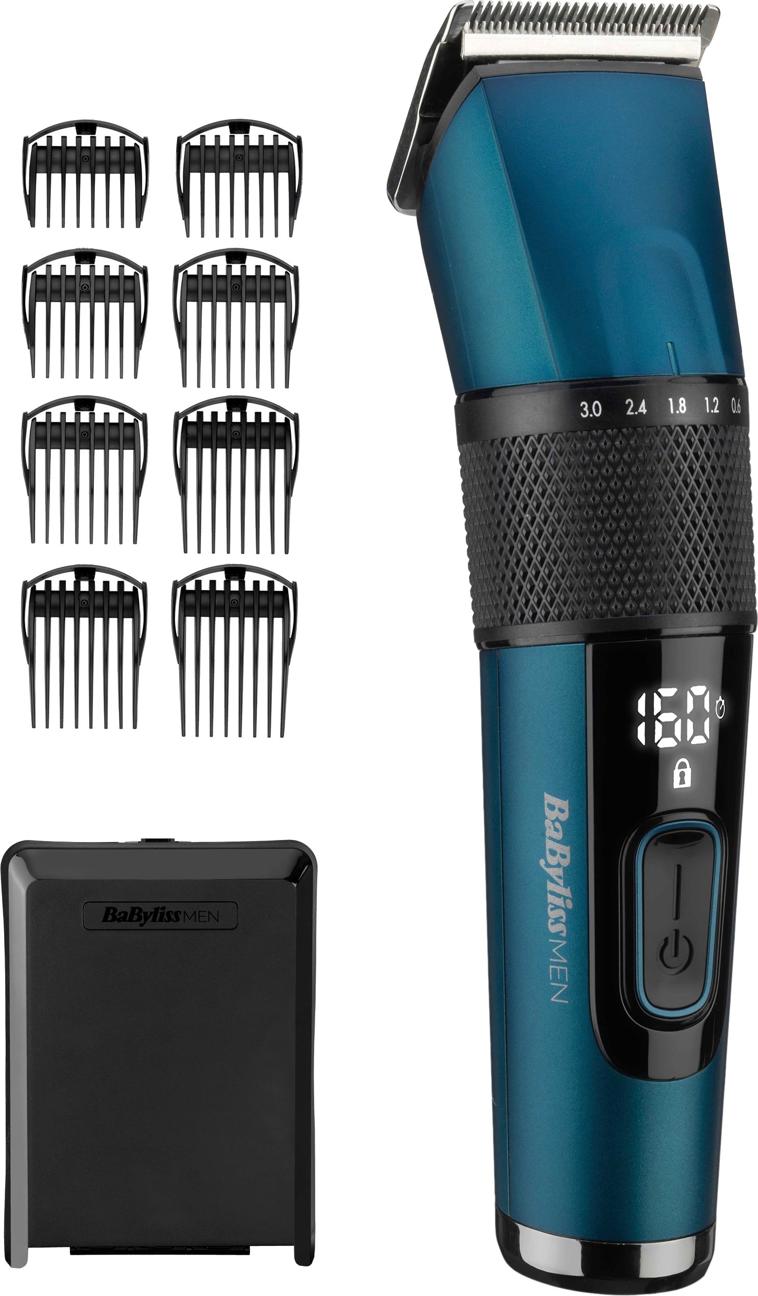 Babyliss Japanese Steel Clipper Hair Clipper Teal, Blue