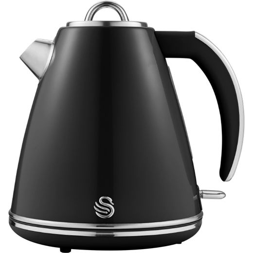 SK19020BN_BK | Swan Kettle | Black | ao.com