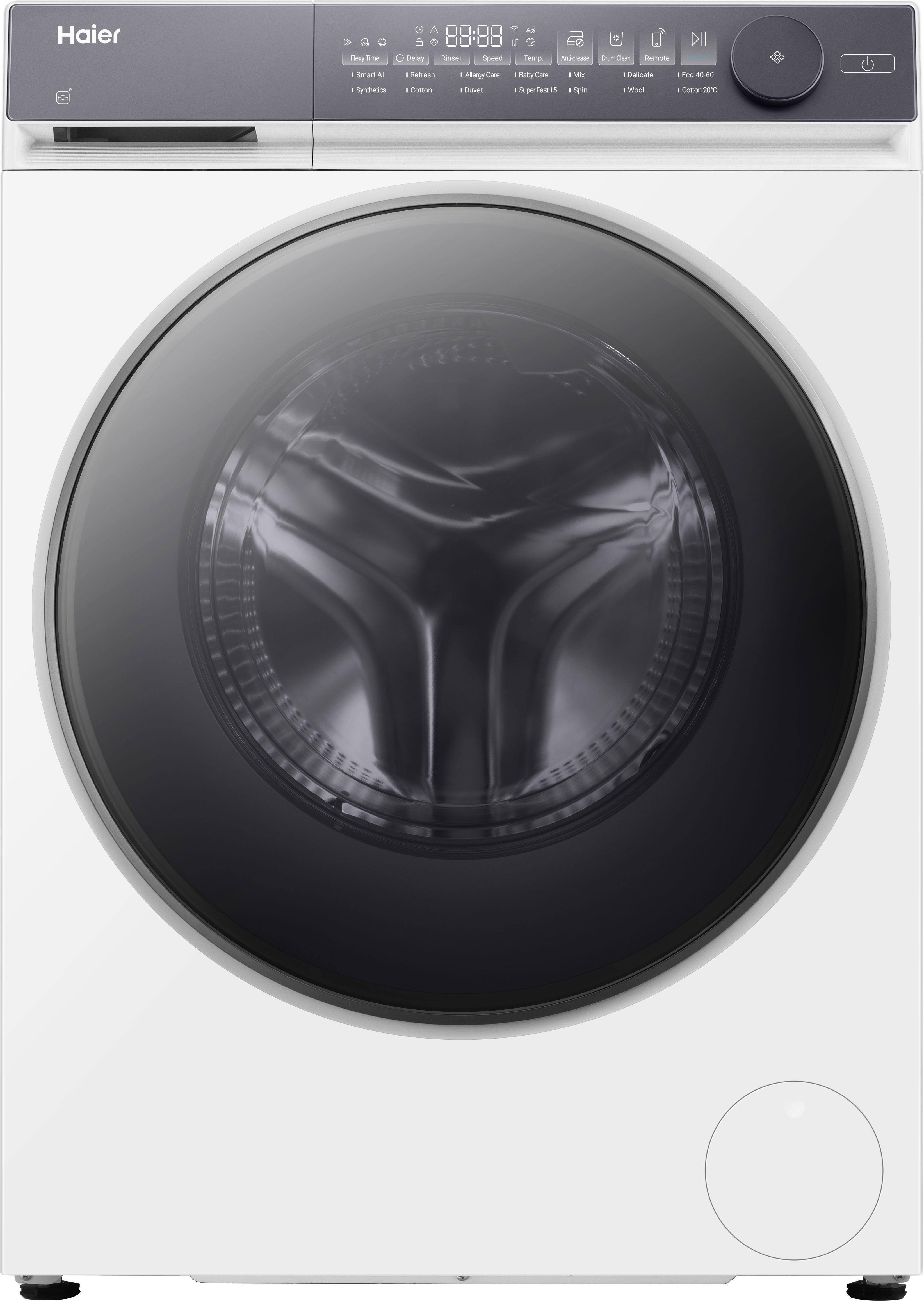 Haier X Series 7 HW120-B14367U-UK 12kg WiFi Connected Washing Machine with 1400 rpm - White - A Rated, White