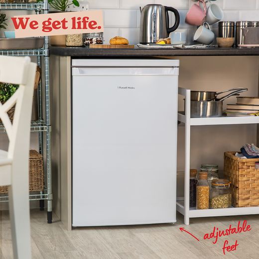 Russell Hobbs Under Counter Freezer - White - Annotation - We get life shot