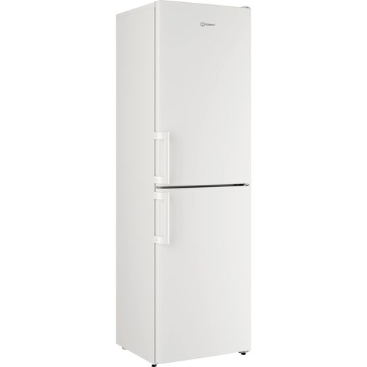 Indesit Fridge Freezer - White - Right perpsective shot