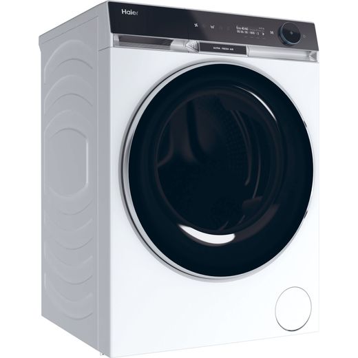 Haier HW110-BD14397U1 11kg Washing Machine with 1400 rpm - White  - Right perspective shot