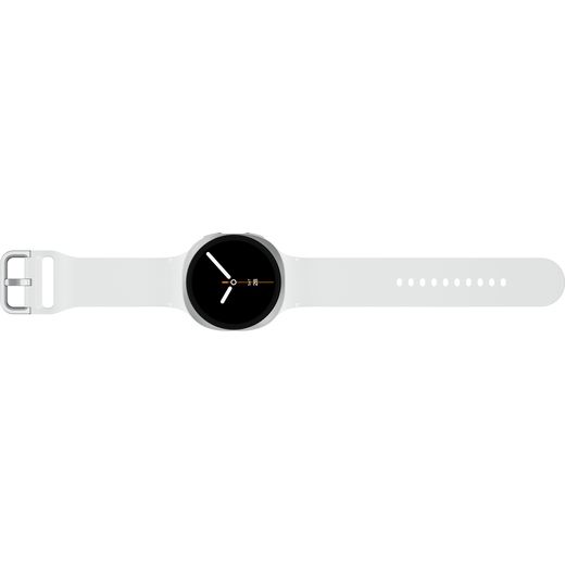 Samsung Galaxy Watch8, GPS - 44mm - Silver - Top view shot
