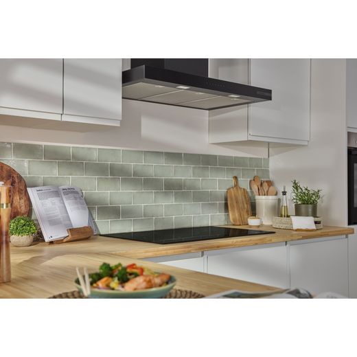 Bosch Series 6 PXV831HC1E 80cm Induction Hob - Black - hob in kitchen shot