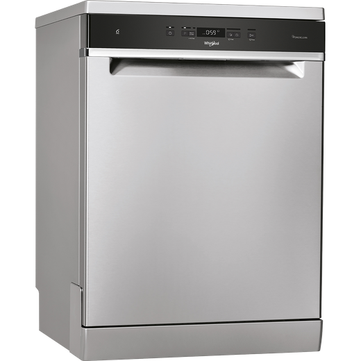 Whirlpool WFC3C33PFXUK Standard Dishwasher - Stainless Steel Effect