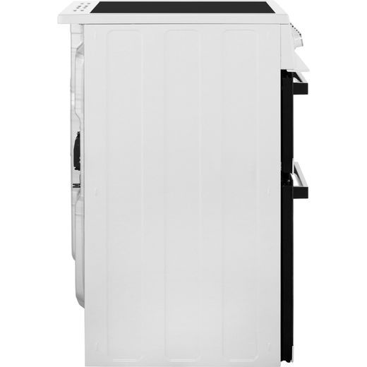 Beko KDVC563AW 50cm Electric Cooker with Ceramic Hob - White