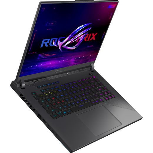 ASUS ROG Strix G16 16" Gaming Laptop - NVIDIA® GeForce RTX™ 5060, AMD Ryzen™ 9, 1TB SSD - Grey - right perpsective shot