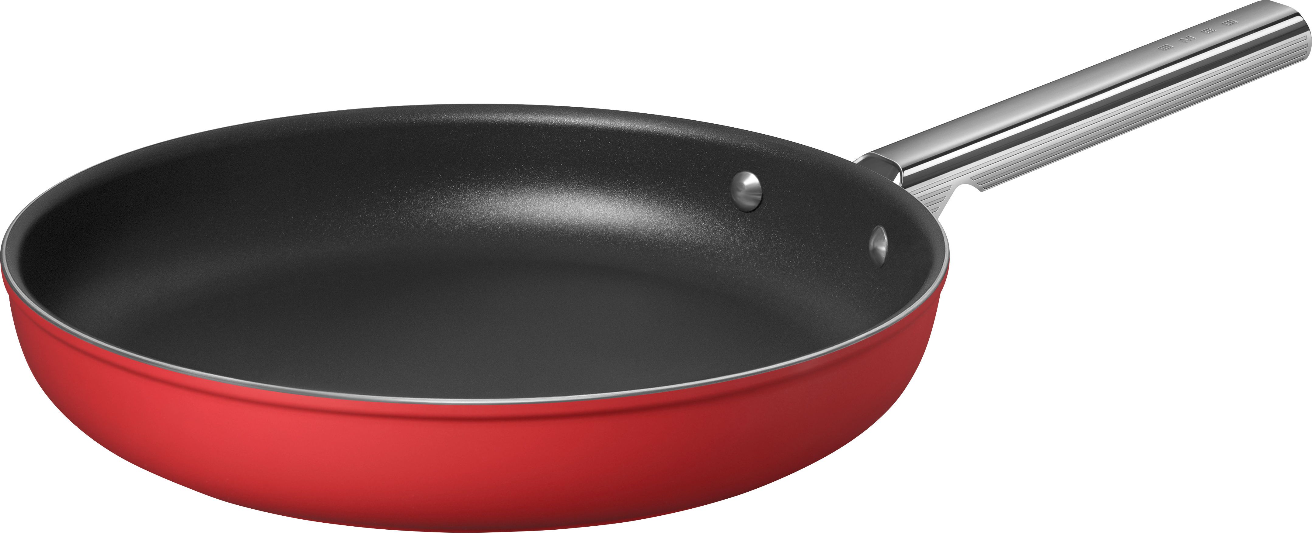 Smeg 50's Style Pan 30 cm Non-stick Frying Pan - Red, Red