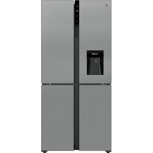 Hoover HSC818FXWDK American Fridge Freezer - Stainless Steel - F Rated