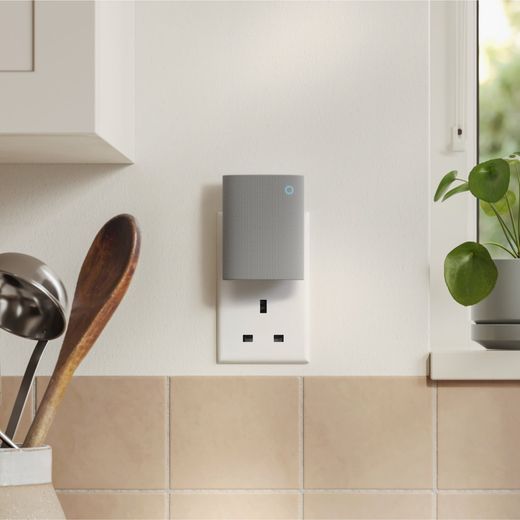 Ring CHIME 3RD GEN Smart Doorbell - White - Plugged into wall socket