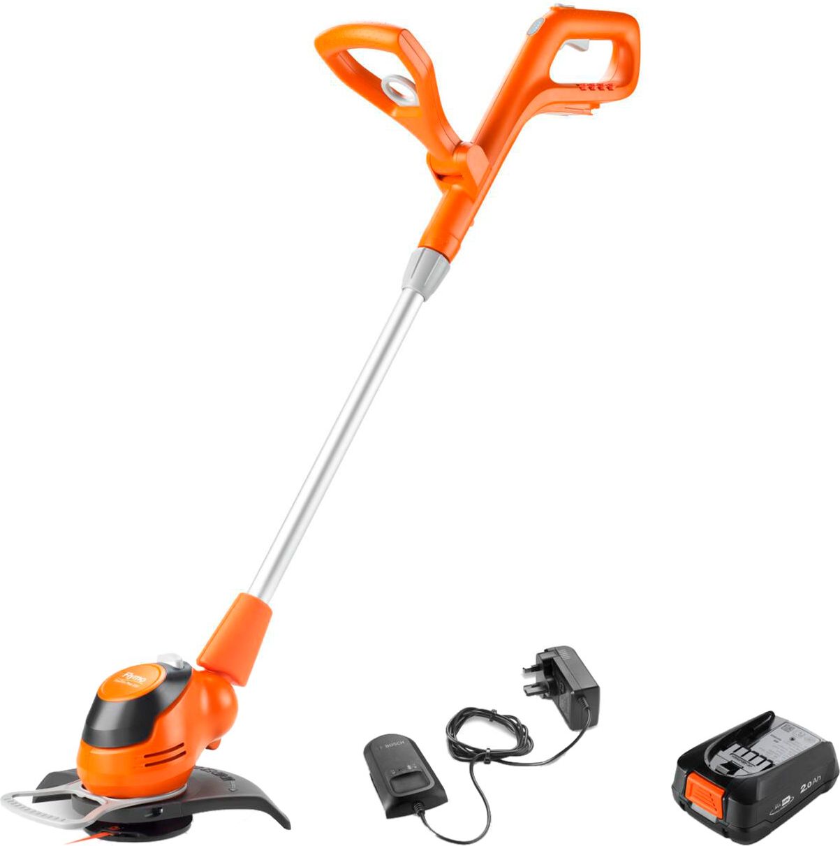 Flymo EasiTrim Plus 230 Grass Trimmer - Cordless - 23cm Cutting Width - Black