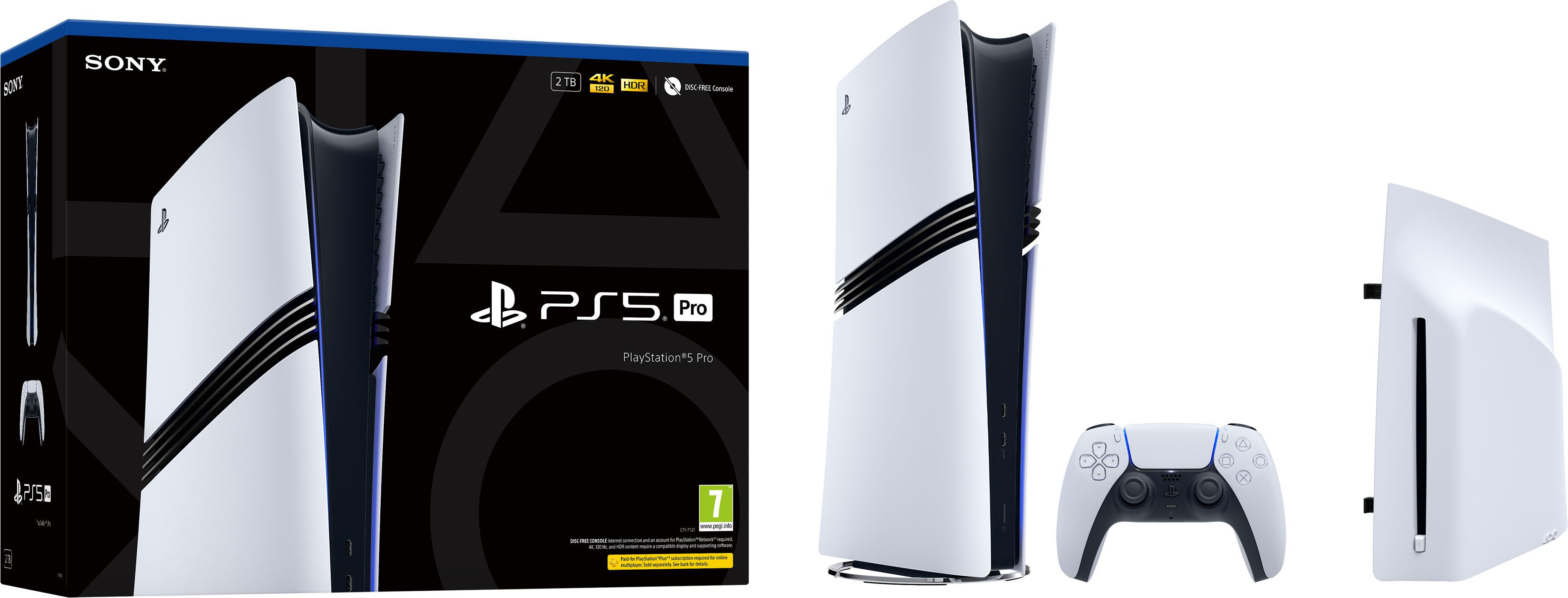 Playstation - PlayStation 5 Pro B - 2TB Console Bundle - White