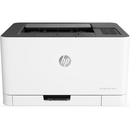 HP LaserJet 150nw Laser Printer - White - Front shot
