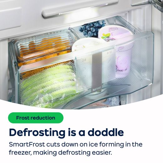 Liebherr Under Counter Freezer - White - AO Annotation - SmartFrost