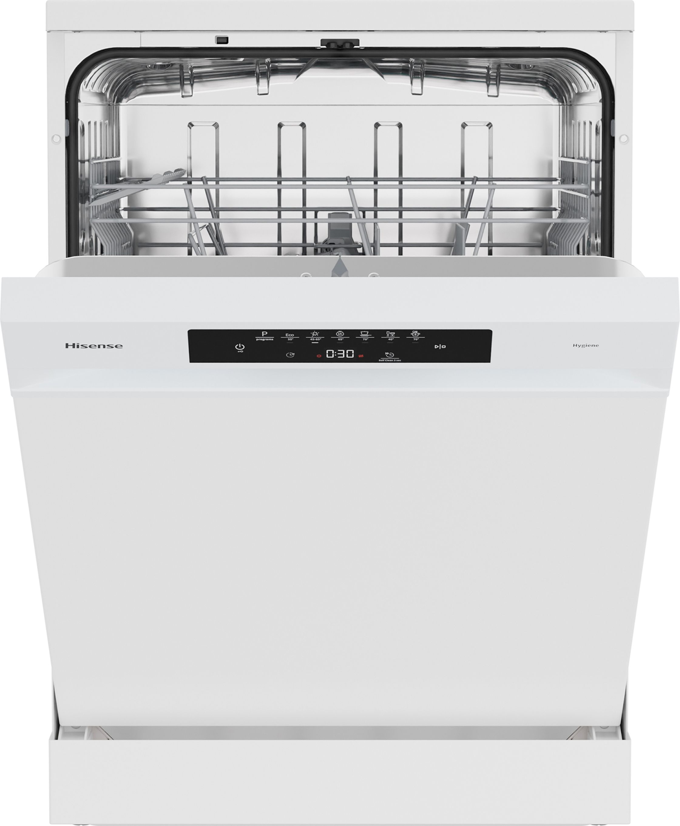 Hisense - HS642B90W - Full Size Dishwasher - B Rated - White