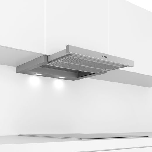 Bosch Telescopic Cooker Hood - Silver