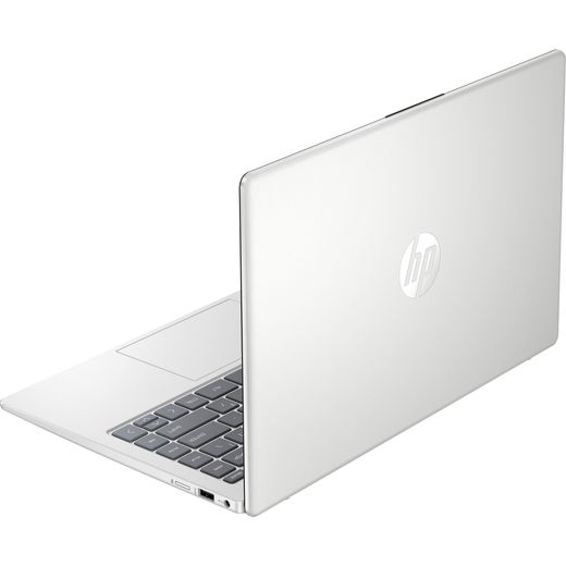HP 14-ep0021na 14" Laptop - Intel® Core™ i7, 512GB SSD, 8 GB RAM - Natural Silver - back right perspective shot 
